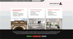 Desktop Screenshot of hollerung.com